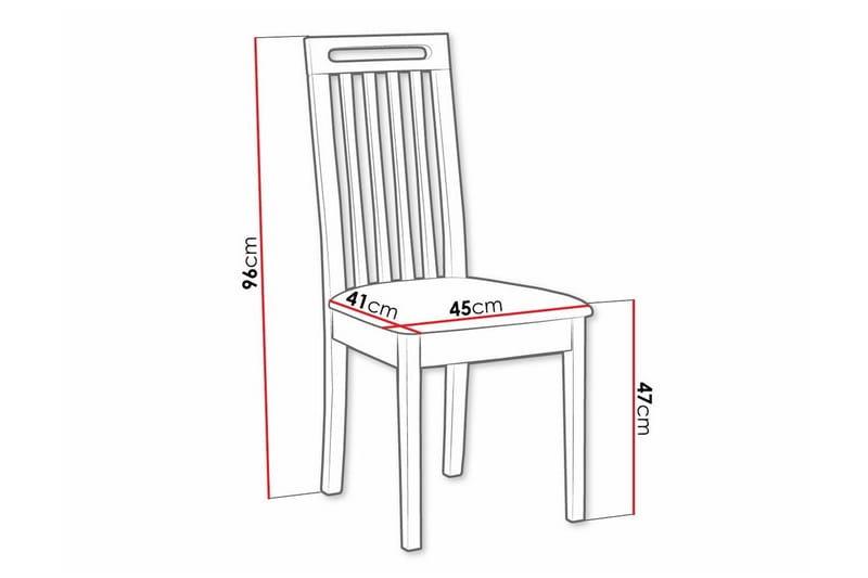 Rowden Matstol - Vit - Möbler - Fåtölj & stolar - Matstol & köksstol