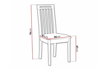 Rowden Matstol - Vit - Möbler - Fåtölj & stolar - Matstol & köksstol