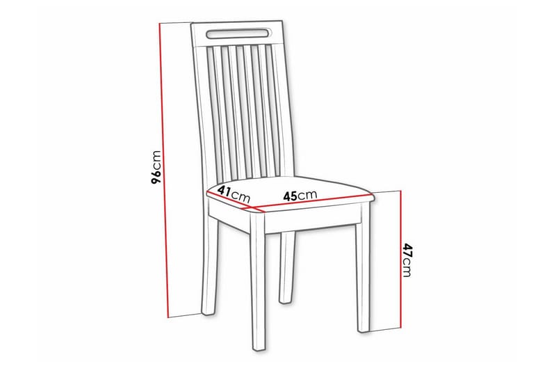 Rowden Matstol - Vit - Möbler - Fåtölj & stolar - Matstol & köksstol