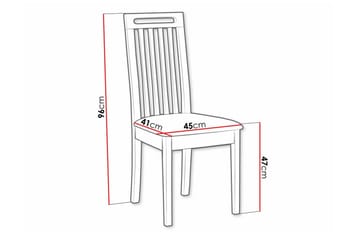 Rowden Matstol - Vit - Möbler - Fåtölj & stolar - Matstol & köksstol