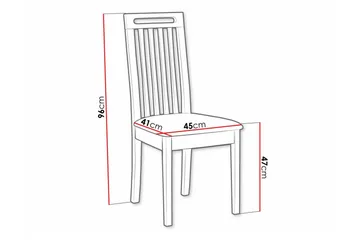 Rowden Matstol - Vit - Möbler - Fåtölj & stolar - Matstol & köksstol