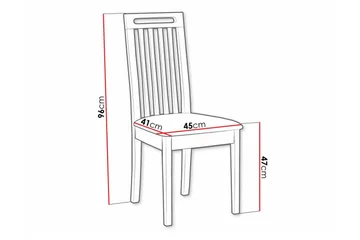 Rowden Matstol - Vit - Möbler - Fåtölj & stolar - Matstol & köksstol