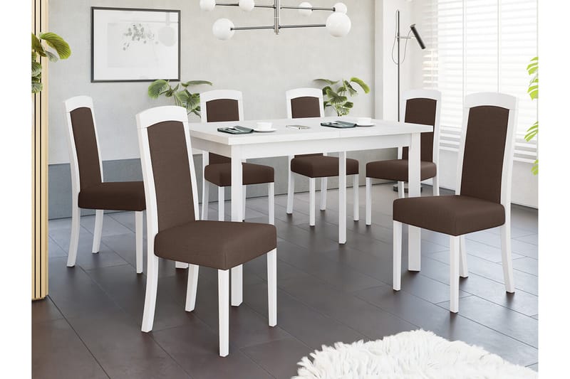 Rowden Matstol - Vit - Möbler - Fåtölj & stolar - Matstol & köksstol