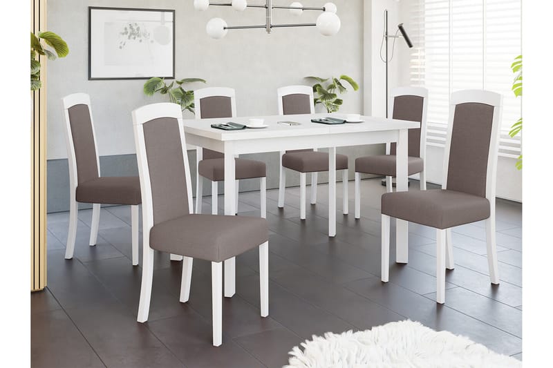 Rowden Matstol - Vit - Möbler - Fåtölj & stolar - Matstol & köksstol