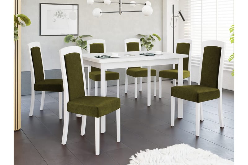 Rowden Matstol - Vit - Möbler - Fåtölj & stolar - Matstol & köksstol