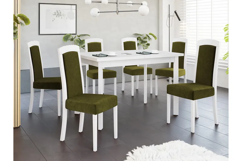 Rowden Matstol - Vit - Möbler - Fåtölj & stolar - Matstol & köksstol