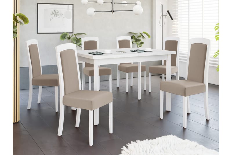 Rowden Matstol - Vit - Möbler - Fåtölj & stolar - Matstol & köksstol