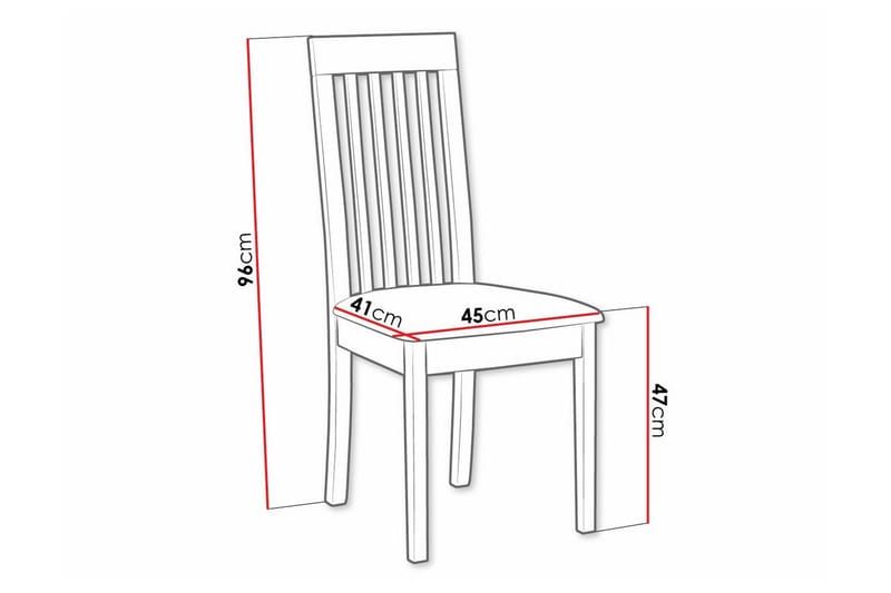 Rowden Matstol - Vit - Möbler - Fåtölj & stolar - Matstol & köksstol