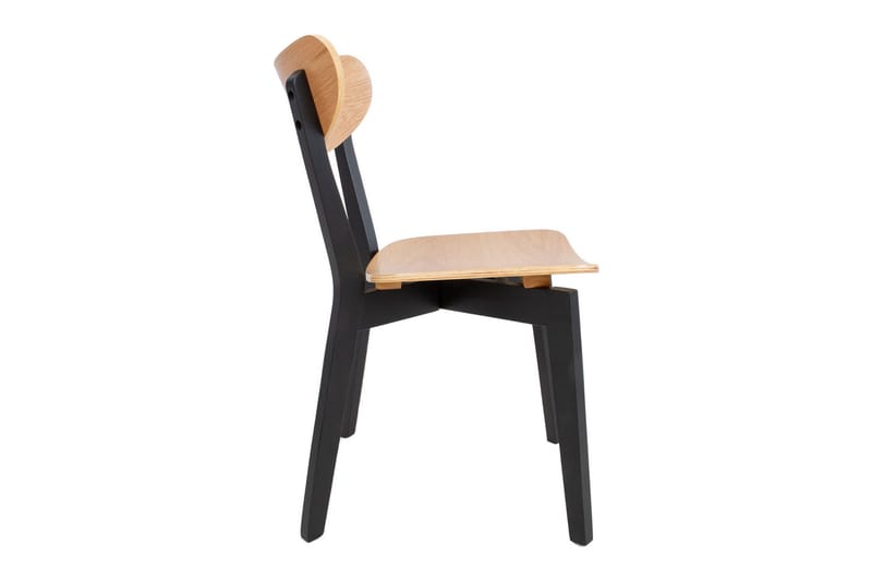 Roxby Stol Ek/Svart - Möbler - Fåtölj & stolar - Matstol & köksstol