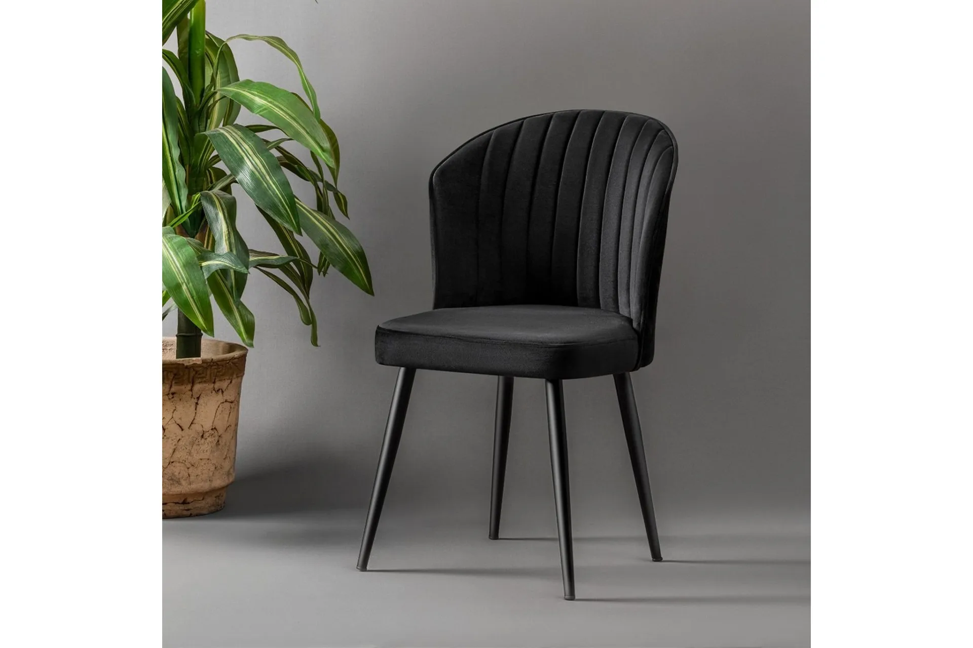 Rubi Matstol Svart - Möbler - Trademax
