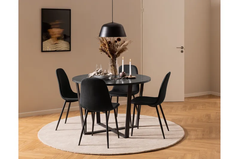 Salaman Matstol - Svart - Möbler - Fåtölj & stolar - Matstol & köksstol