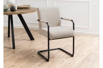 Salini Karmstol - Beige - Möbler - Fåtölj & stolar - Matstol & köksstol