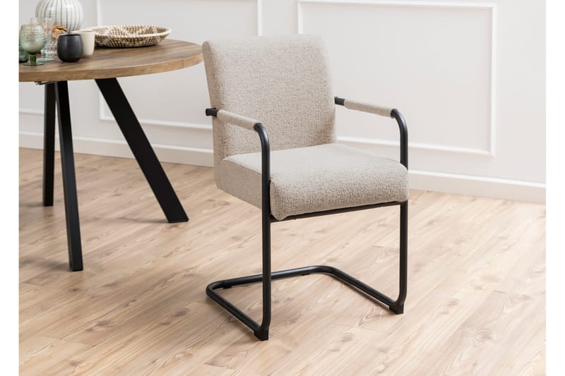 Salini Karmstol - Beige - Möbler - Fåtölj & stolar - Matstol & köksstol