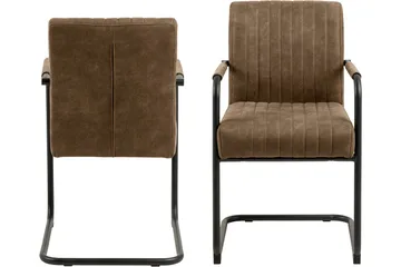 Salini Karmstol - Brun - Möbler - Fåtölj & stolar - Matstol & köksstol