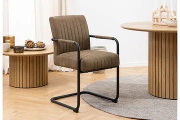 Salini Karmstol - Brun - Möbler - Fåtölj & stolar - Matstol & köksstol