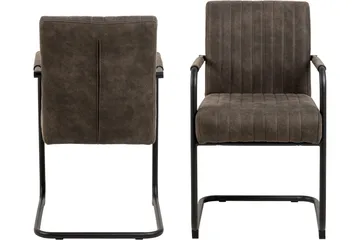 Salini Karmstol - Grå - Möbler - Fåtölj & stolar - Matstol & köksstol