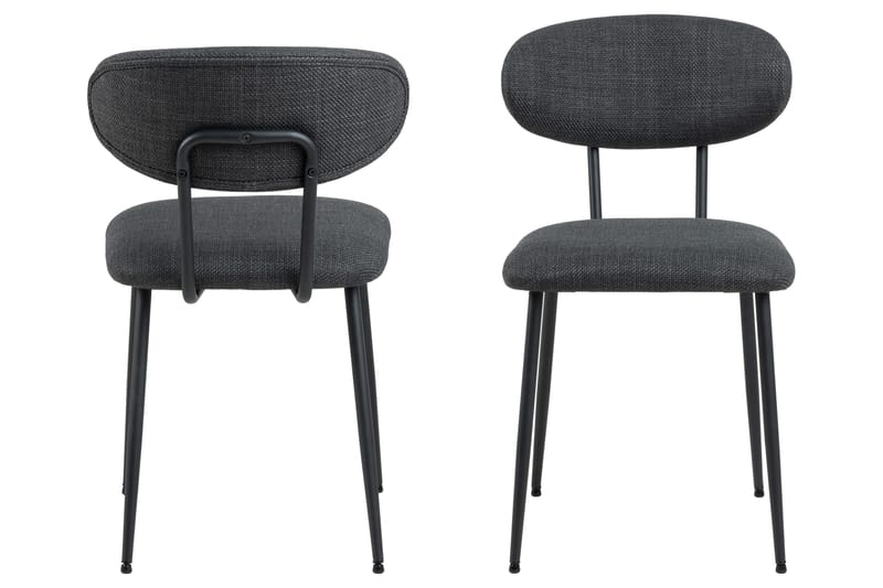 Saluke Matstol - Grå - Möbler - Fåtölj & stolar - Matstol & köksstol