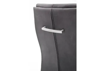 Salva Matstol - Grå/Silver - Möbler - Fåtölj & stolar - Matstol & köksstol