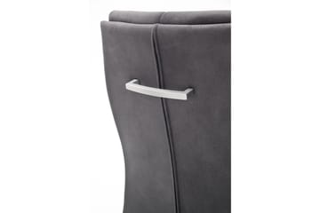 Salva Matstol - Grå/Silver - Möbler - Fåtölj & stolar - Matstol & köksstol