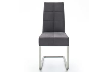 Salva Matstol - Grå/Silver - Möbler - Fåtölj & stolar - Matstol & köksstol