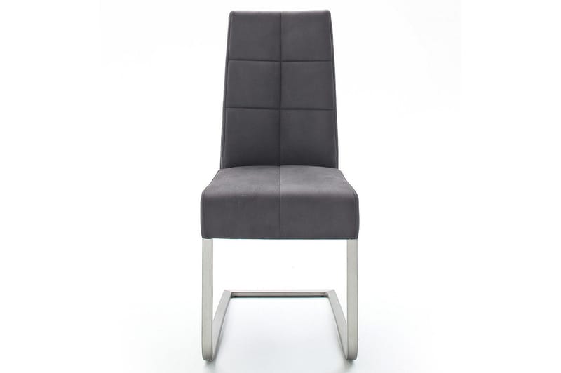 Salva Matstol - Grå/Silver - Möbler - Fåtölj & stolar - Matstol & köksstol