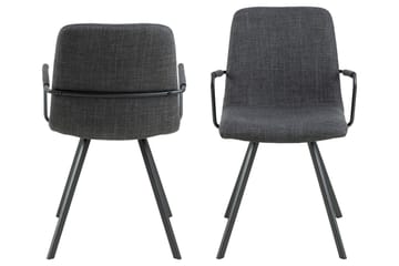 Samoti Karmstol - Grå - Möbler - Fåtölj & stolar - Matstol & köksstol