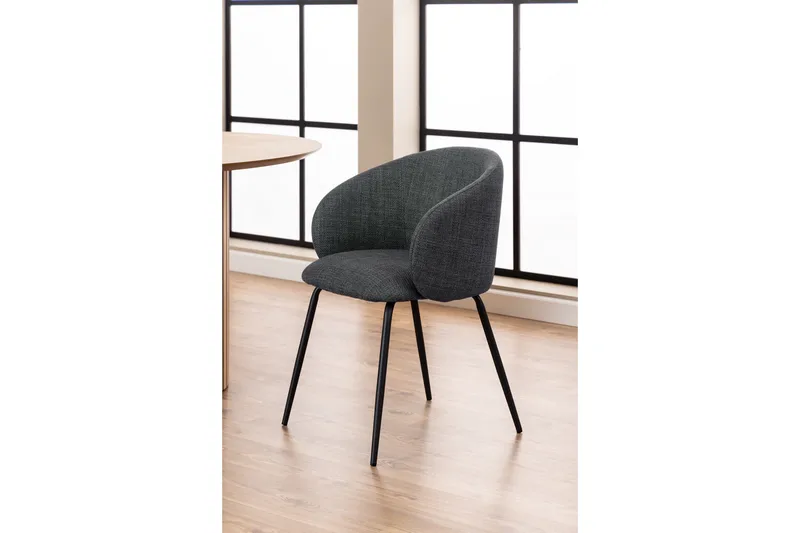 Sarad Karmstol - Grå - Möbler - Fåtölj & stolar - Matstol & köksstol