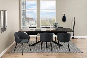 Sarad Karmstol - Grå - Möbler - Fåtölj & stolar - Matstol & köksstol