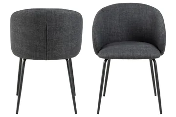 Sarad Karmstol - Grå - Möbler - Fåtölj & stolar - Matstol & köksstol