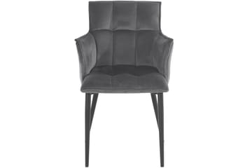 Sarielle Karmstol - Grå - Möbler - Fåtölj & stolar - Matstol & köksstol