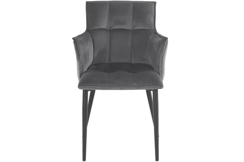 Sarielle Karmstol - Grå - Möbler - Fåtölj & stolar - Matstol & köksstol