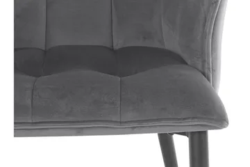 Sarielle Karmstol - Grå - Möbler - Fåtölj & stolar - Matstol & köksstol
