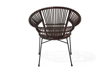 Sarita Stol Set Om 2 St - Brun - Möbler - Fåtölj & stolar - Matstol & köksstol