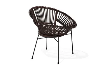 Sarita Stol Set Om 2 St - Brun - Möbler - Fåtölj & stolar - Matstol & köksstol