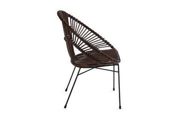 Sarita Stol Set Om 2 St - Brun - Möbler - Fåtölj & stolar - Matstol & köksstol