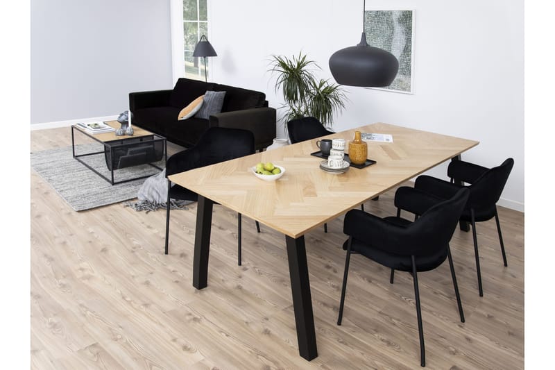 Schoer Karmstol - Svart/Matt Svart - Möbler - Fåtölj & stolar - Matstol & köksstol