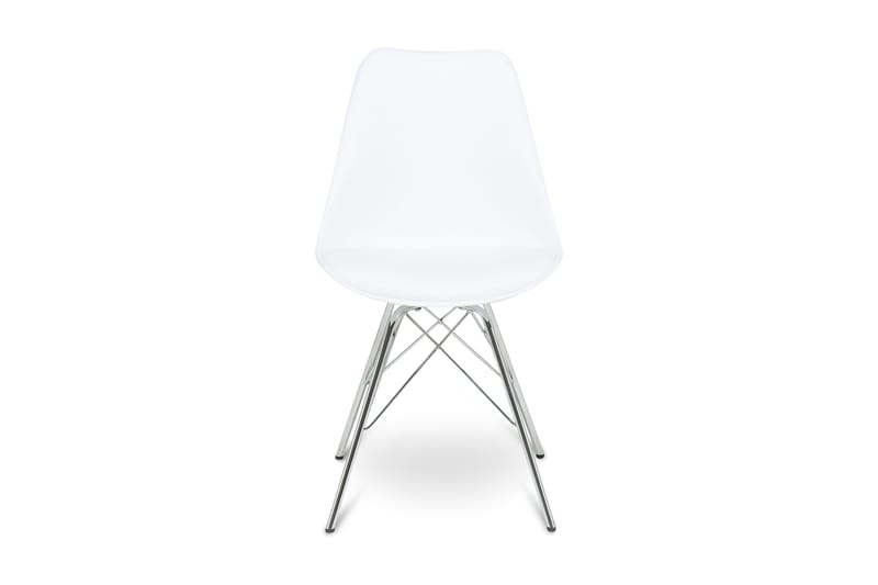 Shell Matstol Konstläder - Pu/Krom - Möbler - Fåtölj & stolar - Matstol & köksstol