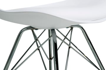 Shell Matstol Konstläder - Pu/Krom - Möbler - Fåtölj & stolar - Matstol & köksstol