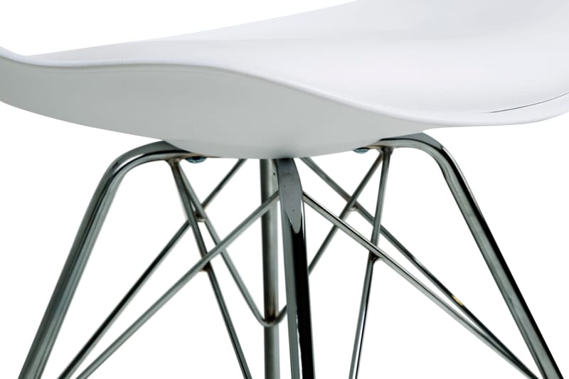 Shell Matstol Konstläder - Pu/Krom - Möbler - Fåtölj & stolar - Matstol & köksstol