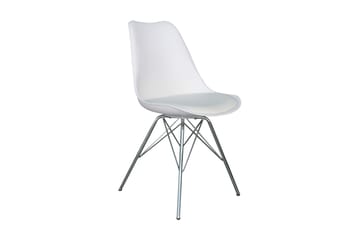 Shell Matstol Konstläder - Pu/Krom - Möbler - Fåtölj & stolar - Matstol & köksstol