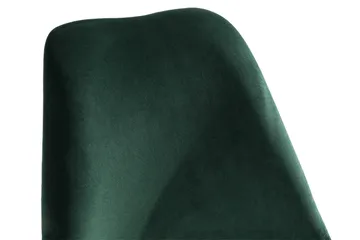 Shell Matstol Sammet - Grön - Möbler - Fåtölj & stolar - Matstol & köksstol