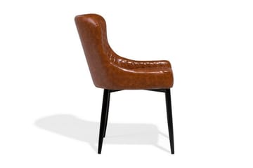 Solano Stol Set Om 2 St - Brun - Möbler - Fåtölj & stolar - Matstol & köksstol