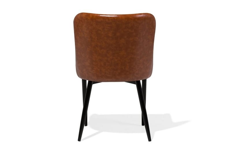 Solano Stol Set Om 2 St - Brun - Möbler - Fåtölj & stolar - Matstol & köksstol