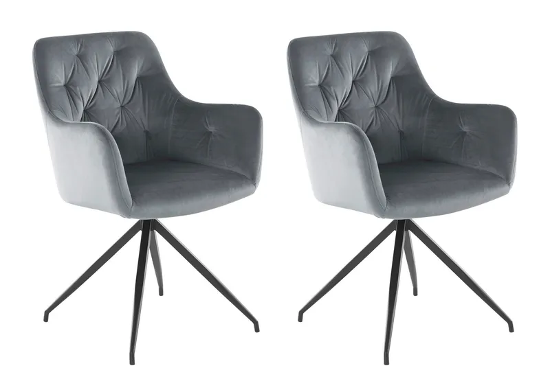 Southease Karmstol - Grå - Möbler - Fåtölj & stolar - Matstol & köksstol