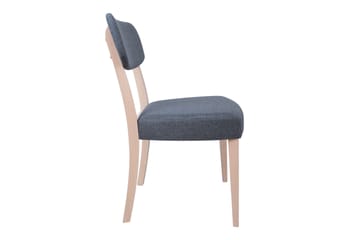 Stol Adora 49x58x855 cm Grå/Ljus Bok - Möbler - Fåtölj & stolar - Matstol & köksstol