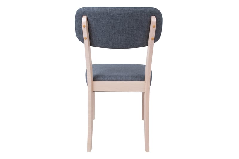Stol Adora 49x58x855 cm Grå/Ljus Bok - Möbler - Fåtölj & stolar - Matstol & köksstol