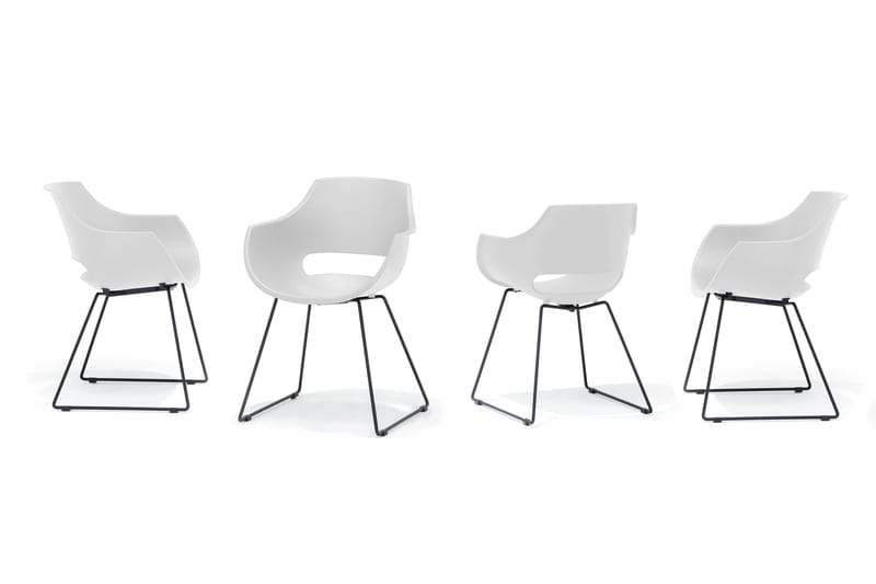 Stol Baroch 60 cm - Vit - Möbler - Fåtölj & stolar - Matstol & köksstol