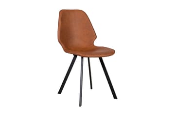 Stol Helena 50x46xh82cm Imiterat Läder - Möbler - Fåtölj & stolar - Matstol & köksstol