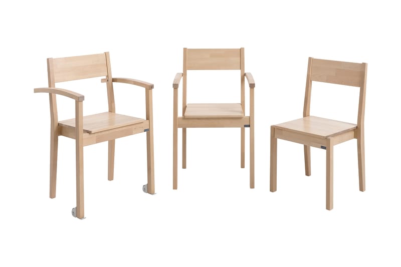 Stol Joki med Armstöd Vit - Vit - Möbler - Fåtölj & stolar - Matstol & köksstol