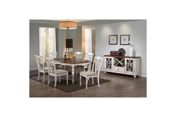 Stol LILY 49x63xH98cm färg: beige färg: antikvit - Möbler - Fåtölj & stolar - Matstol & köksstol